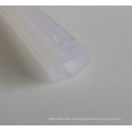 Junta de borracha de silicone transparente com bom desempenho